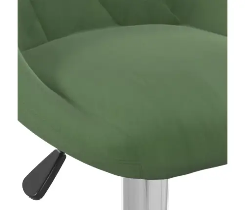 Bāra Krēsls, Tumši Zaļš Samts Vidaxl