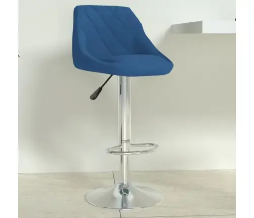 Baro Taburetė, Mėlynos Spalvos, Aksomas