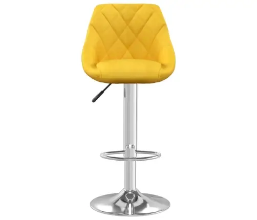 Baro Taburetė, Garstyčių Geltonos Spalvos, Aksomas