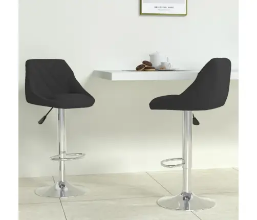 Baaritoolid 2 Tk, Must, Samet