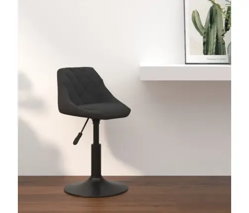 Bāra Krēsls, Melns Samts Vidaxl
