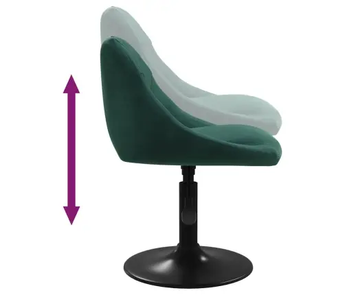 Baro Taburetė, Tamsiai Žalios Spalvos, Aksomas