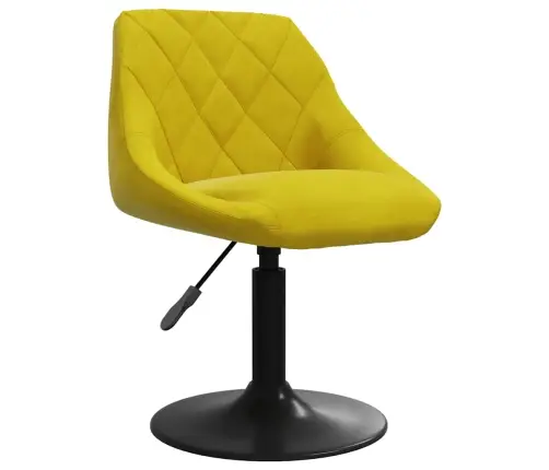 Bāra Krēsls, Sinepju Dzeltens Samts Vidaxl