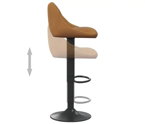 Baro Taburetė, Rudos Spalvos, Aksomas