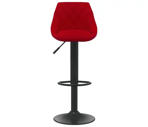 Bāra Krēsls, Vīnsarkans Samts Vidaxl
