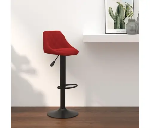 Bāra Krēsls, Vīnsarkans Samts Vidaxl