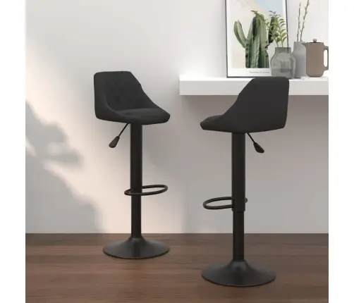 Baaritoolid 2 Tk, Must, Samet