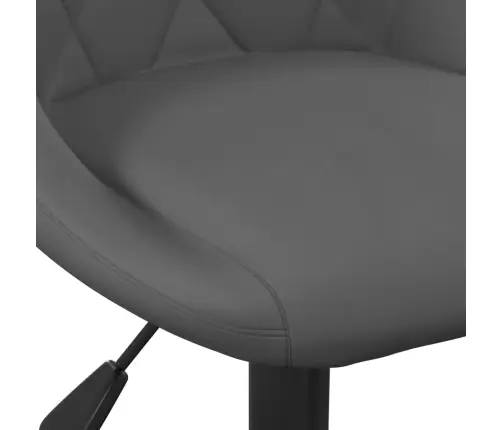 Baro Taburetės, 2Vnt., Tamsiai Pilkos Spalvos, Aksomas