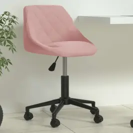 Biroja Krēsls, Rozā Samts Vidaxl