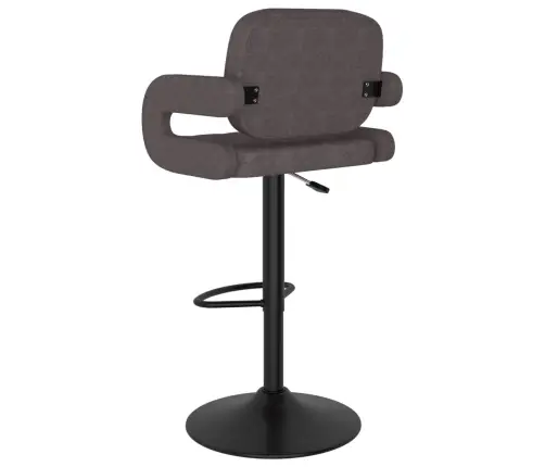 Bāra Krēsli, 2 Gab., Pelēkbrūns Audums Vidaxl