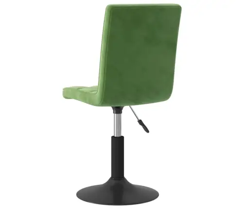 Grozāmi Virtuves Krēsli, 2 Gab., Tumši Zaļš Samts Vidaxl