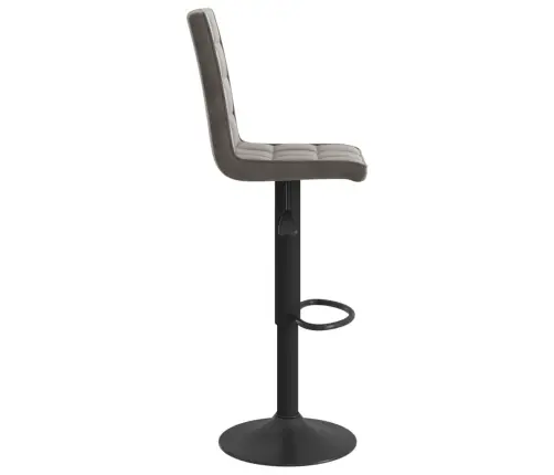 Bāra Krēsls, Tumši Pelēks Samts Vidaxl