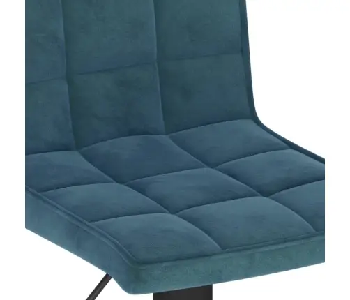 Bāra Krēsls, Zils Samts Vidaxl