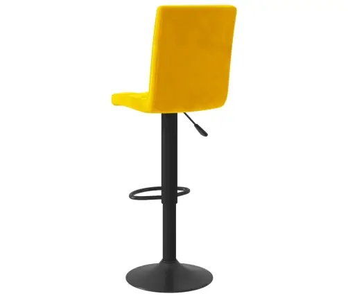Bāra Krēsls, Sinepju Dzeltens Samts Vidaxl
