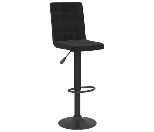 Bāra Krēsli, 2 Gab., Melns Samts Vidaxl