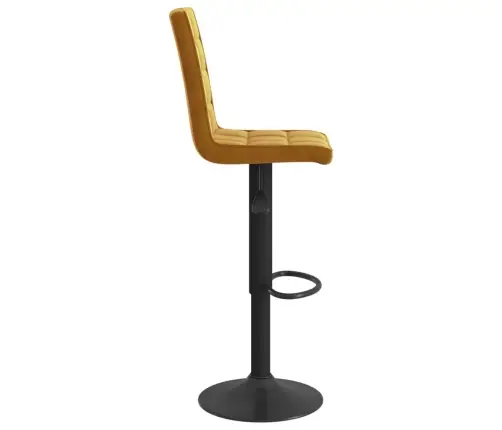 Bāra Krēsli, 2 Gab., Brūns Samts Vidaxl