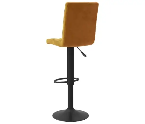 Bāra Krēsli, 2 Gab., Brūns Samts Vidaxl