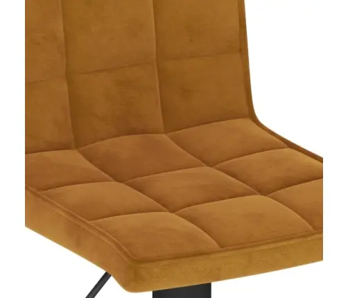 Bāra Krēsli, 2 Gab., Brūns Samts Vidaxl