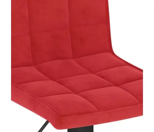 Bāra Krēsli, 2 Gab., Vīnsarkans Samts Vidaxl