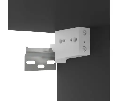 Piekarams Tv Skapītis, Melns, 100X30X26,5 Cm, Inženierijas Koks Vidaxl