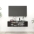 Piekarams Tv Skapītis, Melns, 100X30X26,5 Cm, Inženierijas Koks Vidaxl
