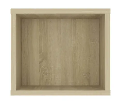 Piekarams Tv Skapītis, Ozolkoka Krāsa, 100X30X26,5 Cm Vidaxl