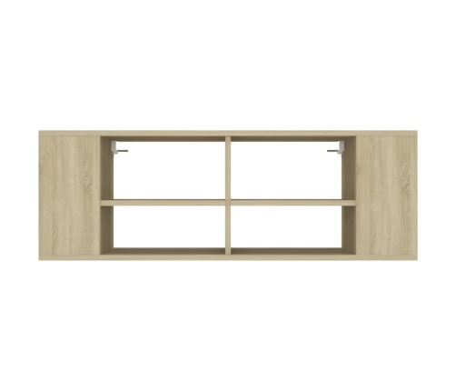 Sienas Tv Skapītis, Ozolkoka, 102X35X35 Cm, Inženierijas Koks Vidaxl