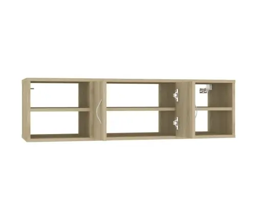 Sieninė Lentyna, Sonoma Ąžuolo Spalvos, 102X30X29cm Mediena