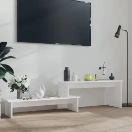 Tv Skapītis, Balts, 180X30X43 Cm, Inženierijas Koks Vidaxl