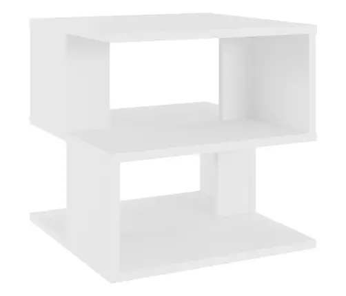 Galdiņš, Balts, 40X40X40 Cm, Inženierijas Koks Vidaxl