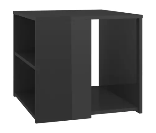 Galdiņš, Spīdīgi Pelēks, 50X50X45 Cm, Inženierijas Koks Vidaxl Galdiņš, Spīdīgi Pelēks, 50X50X45 Cm, Inženierijas Koks Vidaxl