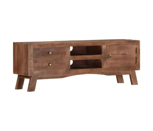 Telerikapp, 110 X 30 X 40 cm Töötlemata Mangopuit