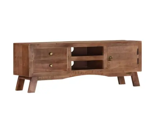 Telerikapp, 110 X 30 X 40 cm Töötlemata Mangopuit