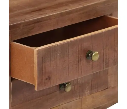 Telerikapp, 110 X 30 X 40 cm Töötlemata Mangopuit