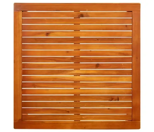 Sodo Kavos Staliukas, 85X85X45cm Akacijos Medienos Masyvas