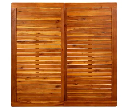 Dārza Galdiņš, 110X110X45 Cm, Akācijas Masīvkoks Vidaxl