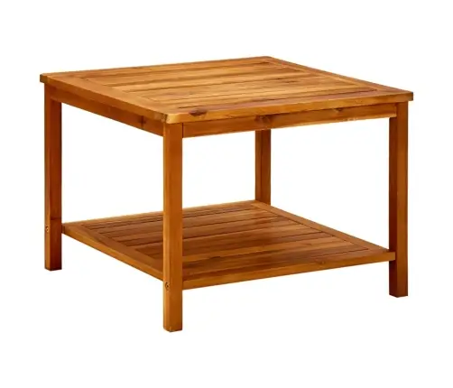 Kohvilaud, 60 X 60 X 45, Tugevast Akaatsia Puidust