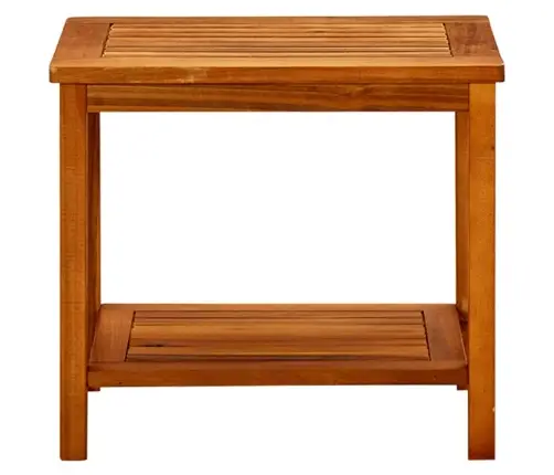 Kavos Staliukas, 50X35X45cm Akacijos Medienos Masyvas Kavos Staliukas, 50X35X45cm Akacijos Medienos Masyvas