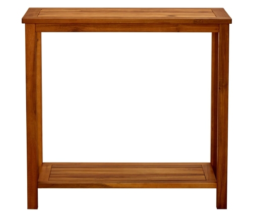 Dārza Konsoles Galdiņš, 80X35X75 Cm, Akācijas Masīvkoks Vidaxl