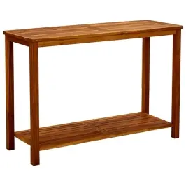 Dārza Konsoles Galdiņš, 110X40X75 Cm, Akācijas Masīvkoks Vidaxl