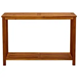 Dārza Konsoles Galdiņš, 110X40X75 Cm, Akācijas Masīvkoks Vidaxl