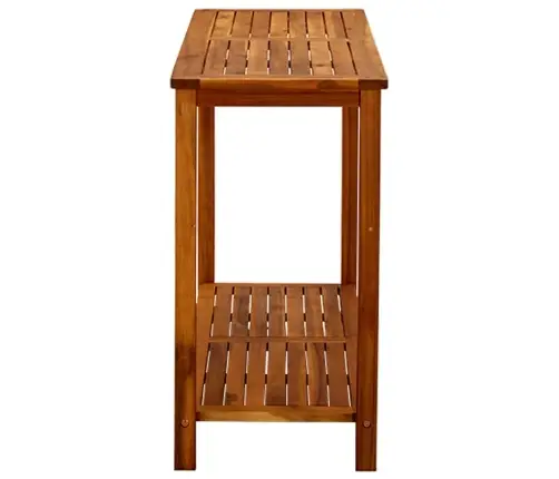 Dārza Konsoles Galdiņš, 110X40X75 Cm, Akācijas Masīvkoks Vidaxl