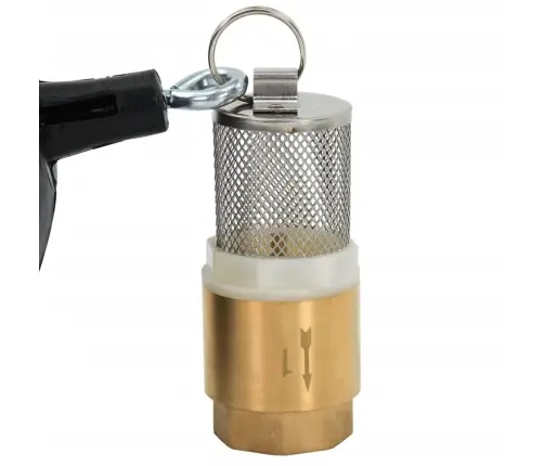 Imivoolik Messingust Ühendustega, Must 1,1" 3 M Pvc