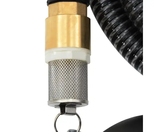 Imivoolik Messingust Ühendustega, Must 1,1" 10 M Pvc