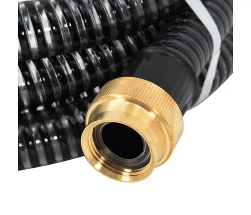 Imivoolik Messingust Ühendustega, Must 1,1" 20 M Pvc