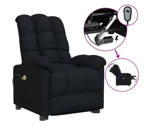 Elektriline Massaažitool, Must, Kangas