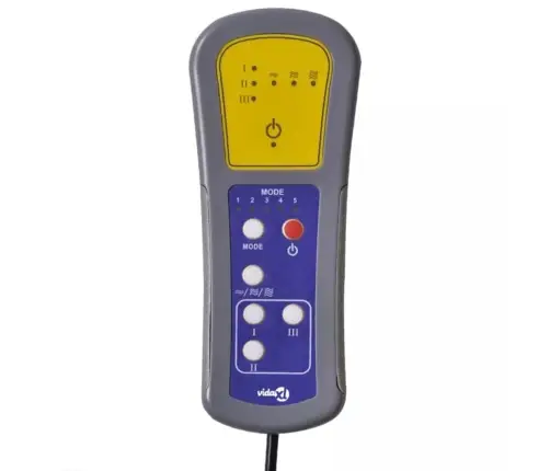 Elektrisks Masāžas Krēsls, Tumši Brūns Audums Vidaxl