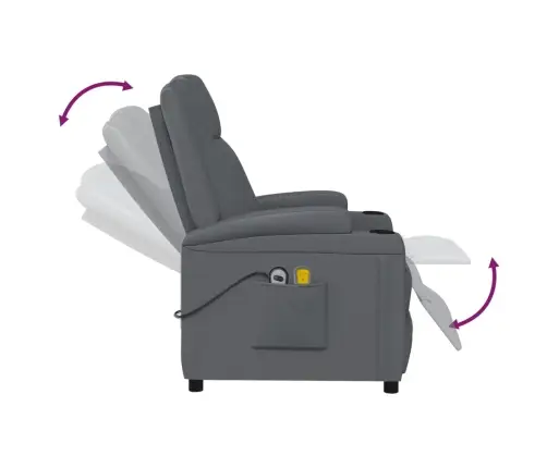 Elektriline Massaažitool, Antratsiithall, Kunstnahk