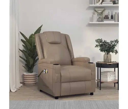 Elektriline Massaažitool, Cappuccino, Kunstnahk