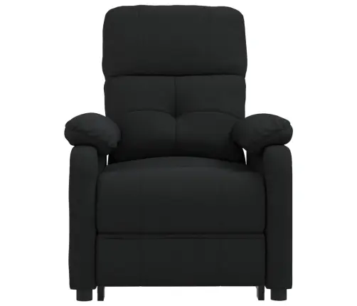 Elektrisks Atpūtas Krēsls, Atgāžams, Melns Audums Vidaxl